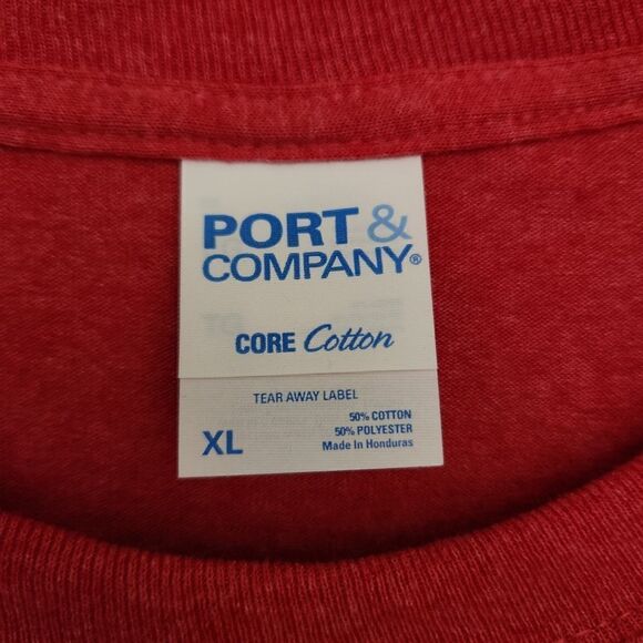 Port and Company Unisex Short Sleeve Graphic T-Shirt East Bay Comic Con Size XL - Picture 3 of 4
